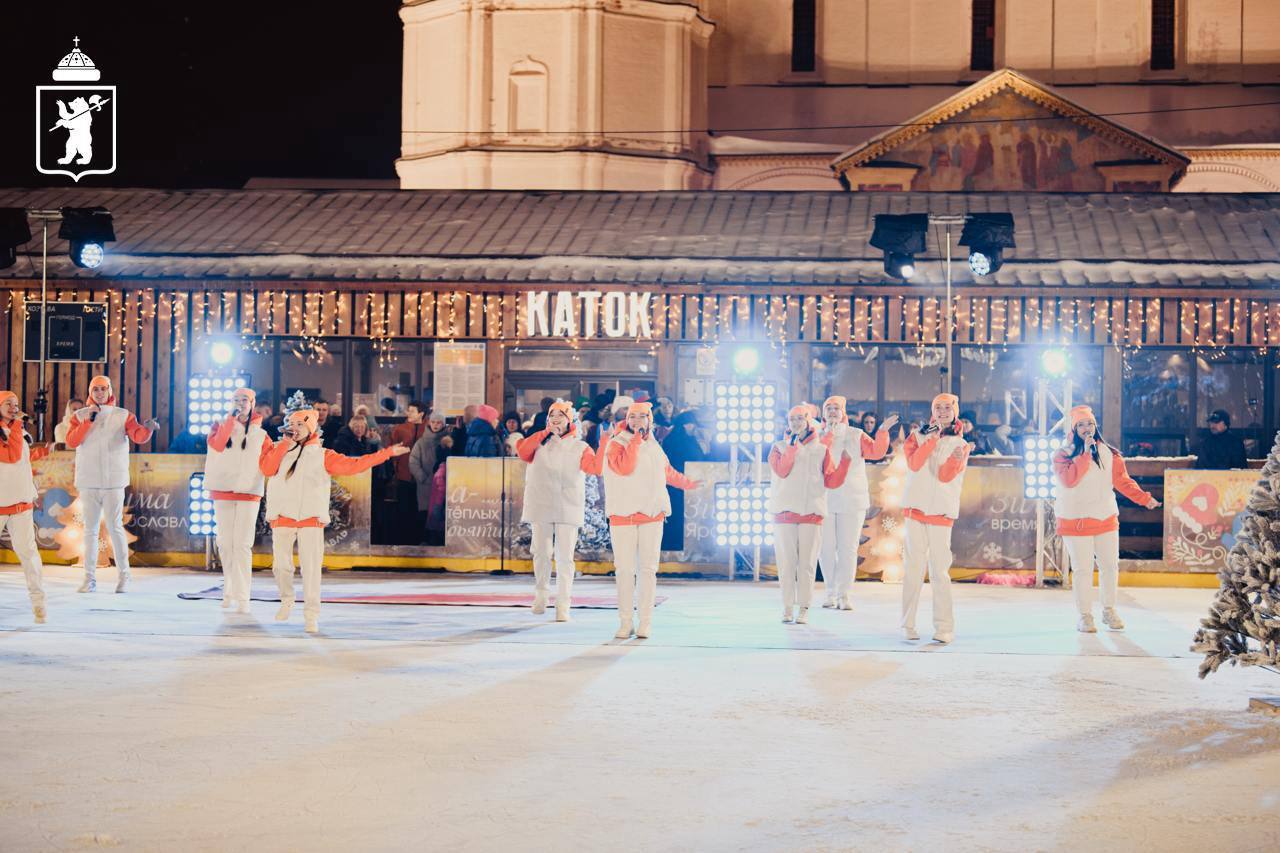 В эту пятницу в Ярославле откроется каток на Советской площади