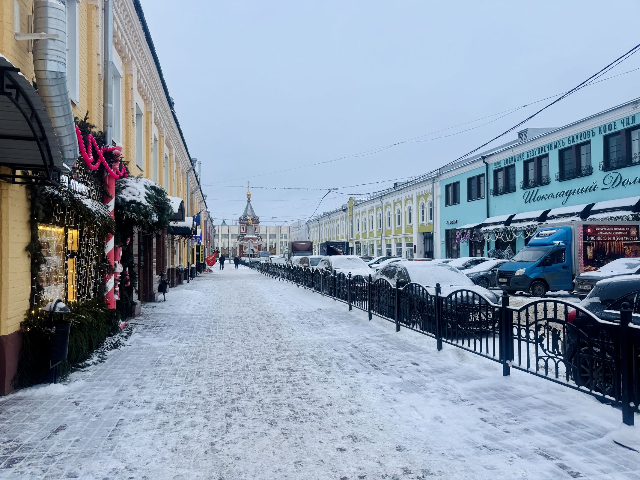 В преддверии новогодних праздников в центре Ярославля заработал бесплатный Wi-Fi