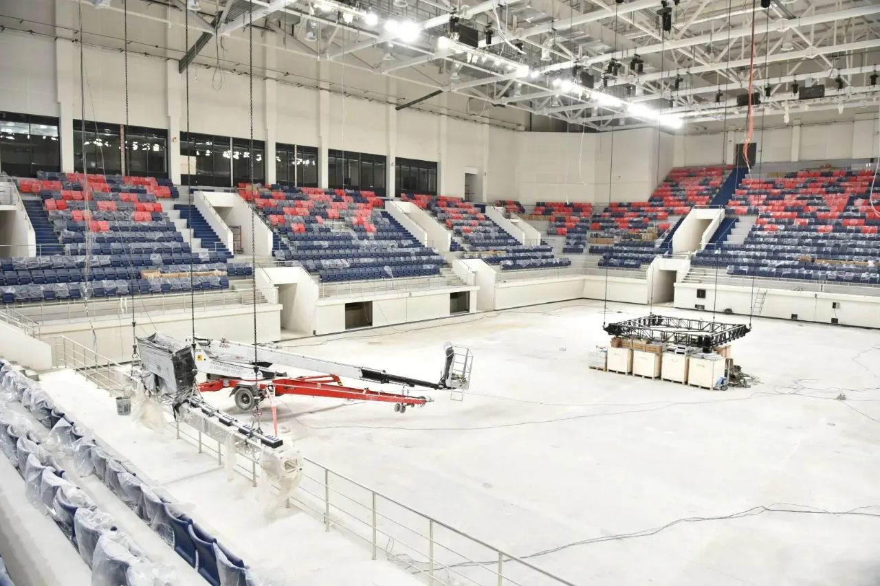 Николай Патрушев и Михаил Евраев посетили строящуюся арену волейбольного центра в Ярославле