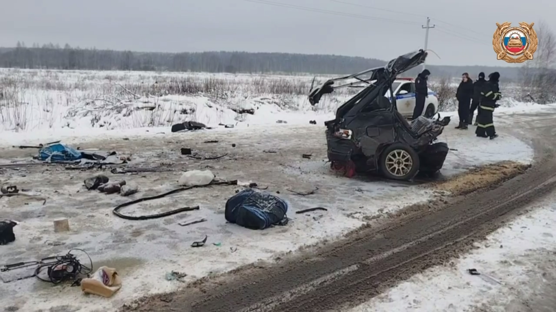 В Ярославской области в ДТП погиб человек, пятеро пострадали