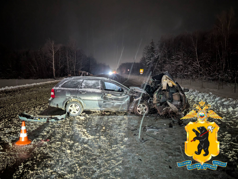 В результате ДТП в Ярославской области пострадали два взрослых и ребенок