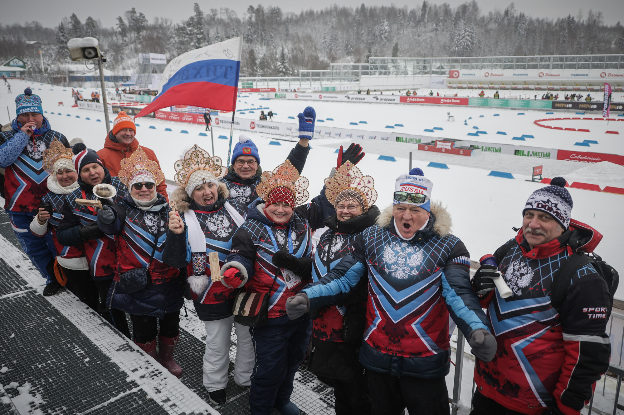 ​Третий этап Кубка России по биатлону стартовал в лыжном комплексе «Демино»