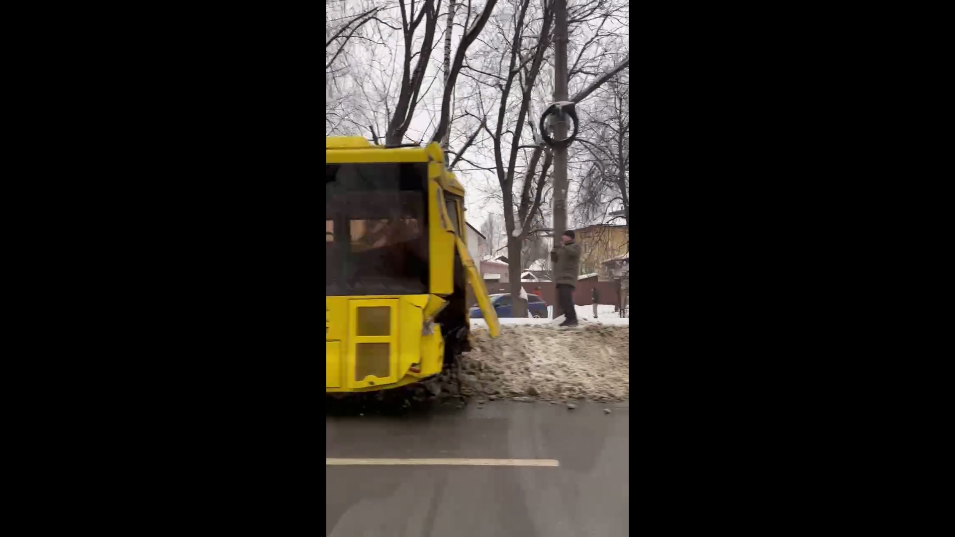 В Ярославле при столкновении двух автобусов пострадали пять пассажиров