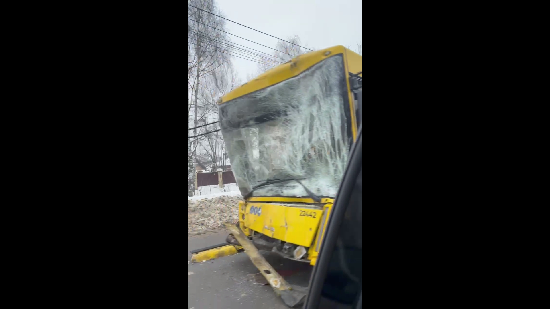 В Ярославле при столкновении двух автобусов пострадали пять пассажиров