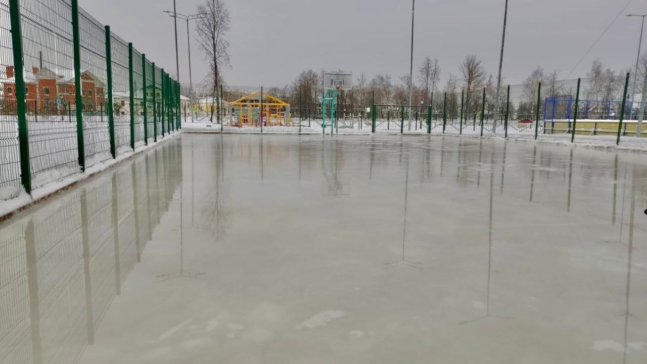 В Ростовском округе открыли шесть бесплатных катков