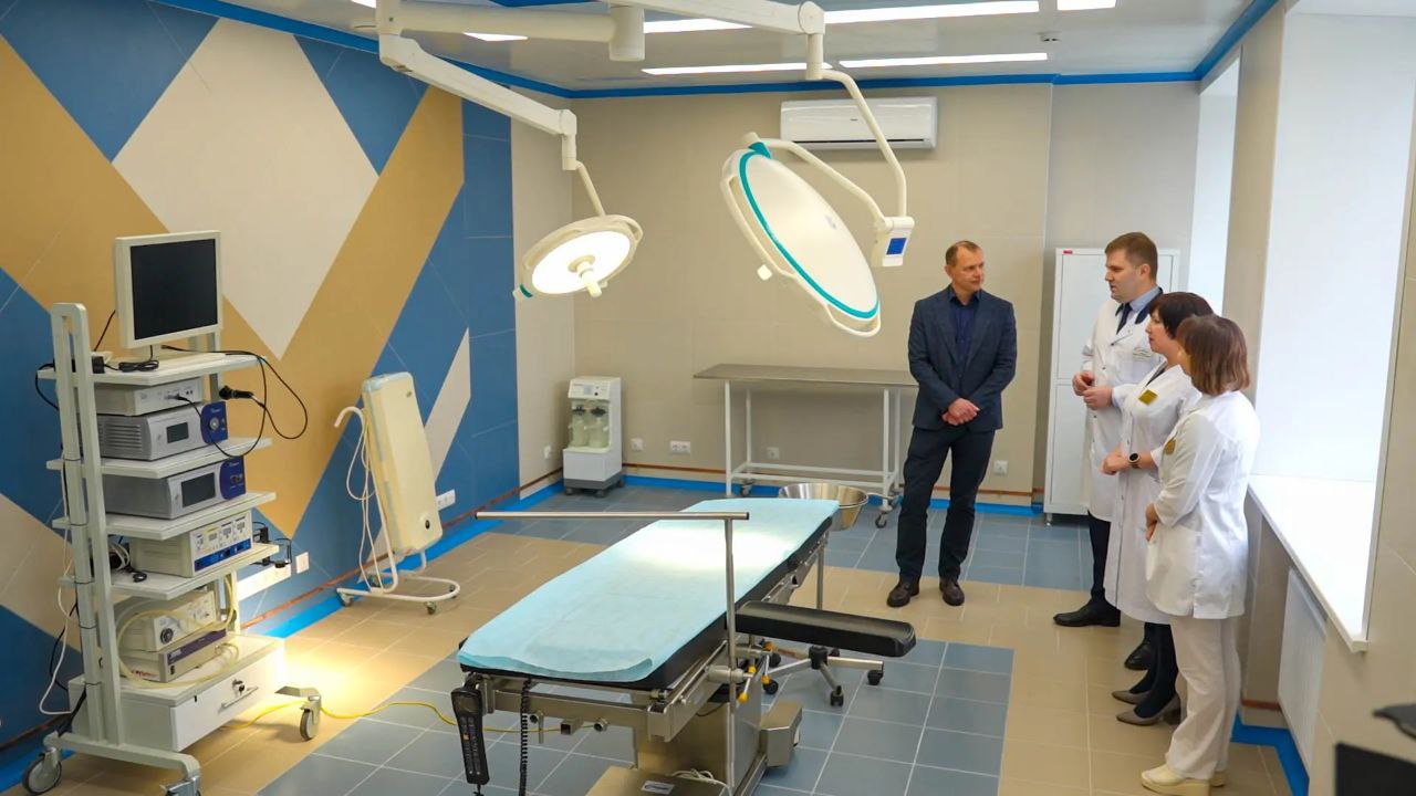 ​Отремонтирован операционный блок Переславской ЦРБ