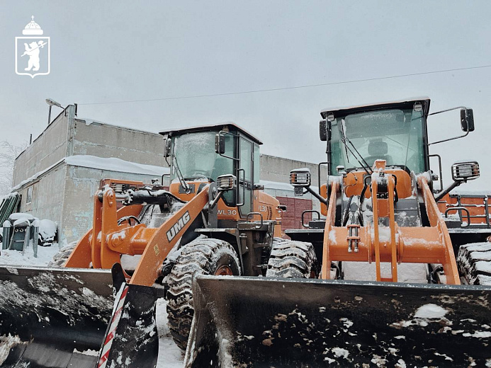 В Ярославль поступила новая уборочная техника