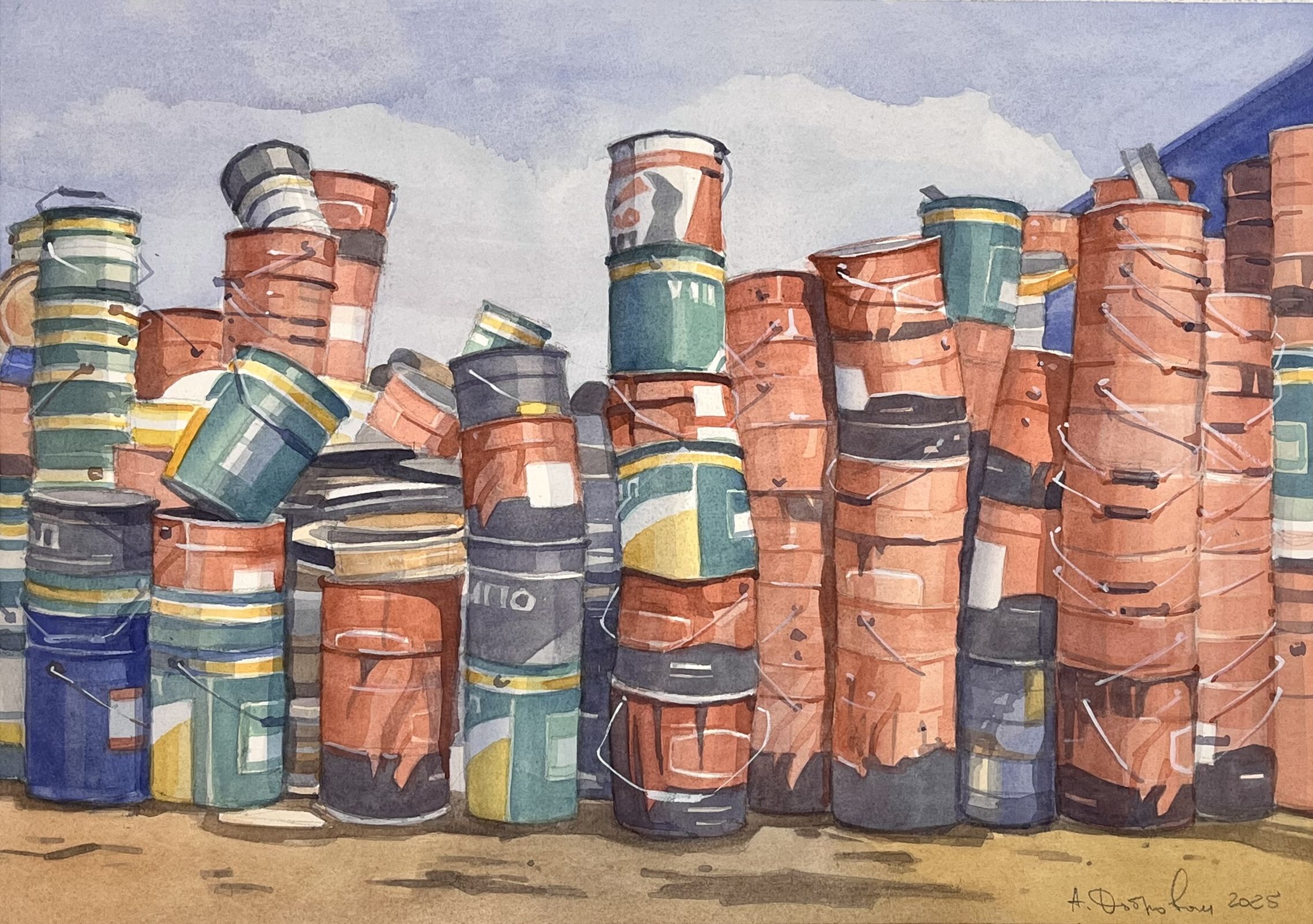 Картины с ярославского пленэра – в числе лучших на выставке «Искусство труда» в Москве