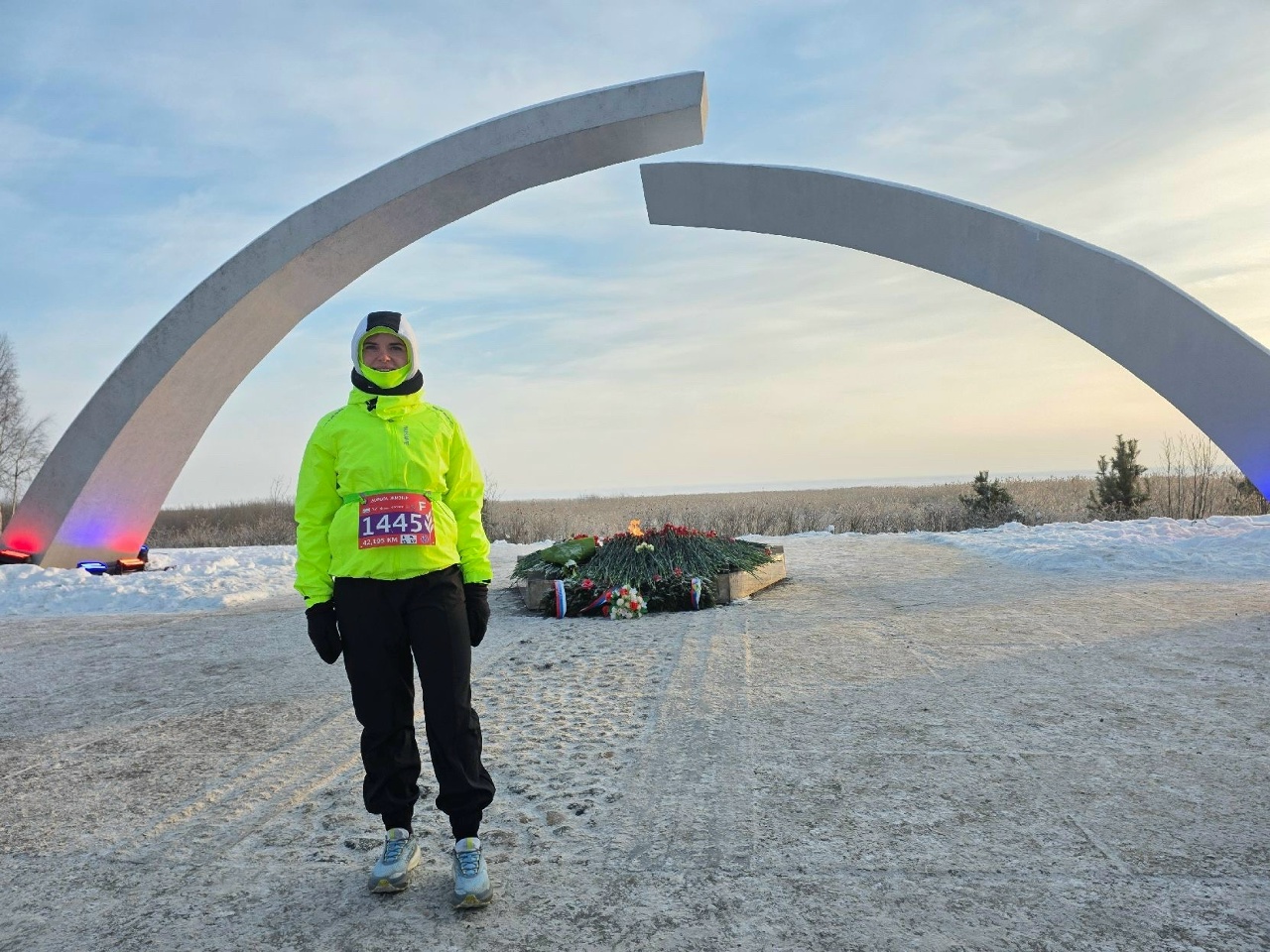 Судебный пристав из Ярославля преодолела 43 километра по «Дороге жизни»