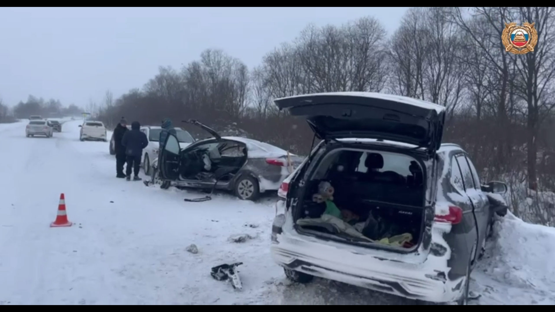 В ДТП в Ярославской области пострадали 4 человека, в том числе 13-летняя девочка