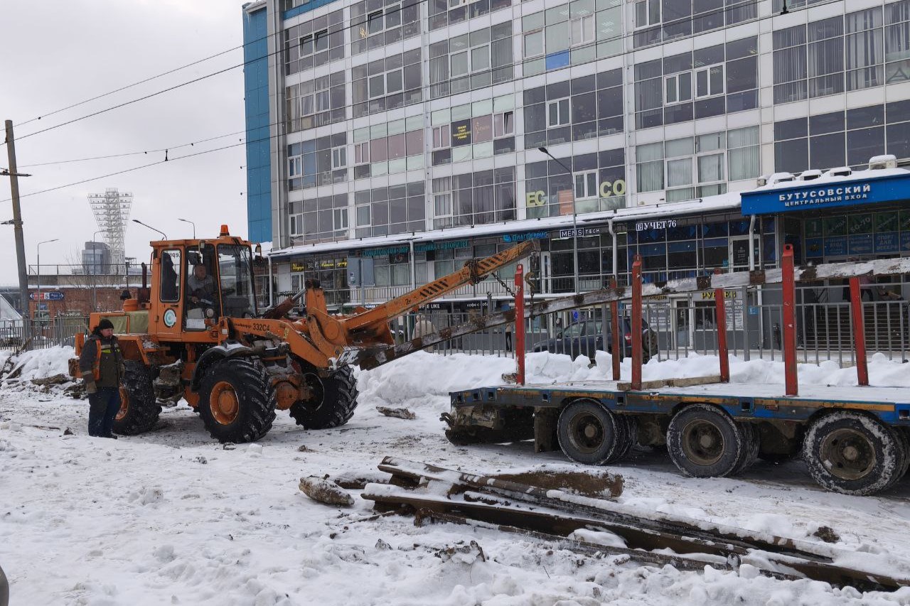 В центре Ярославля ​стартовала реконструкция трамвайных путей