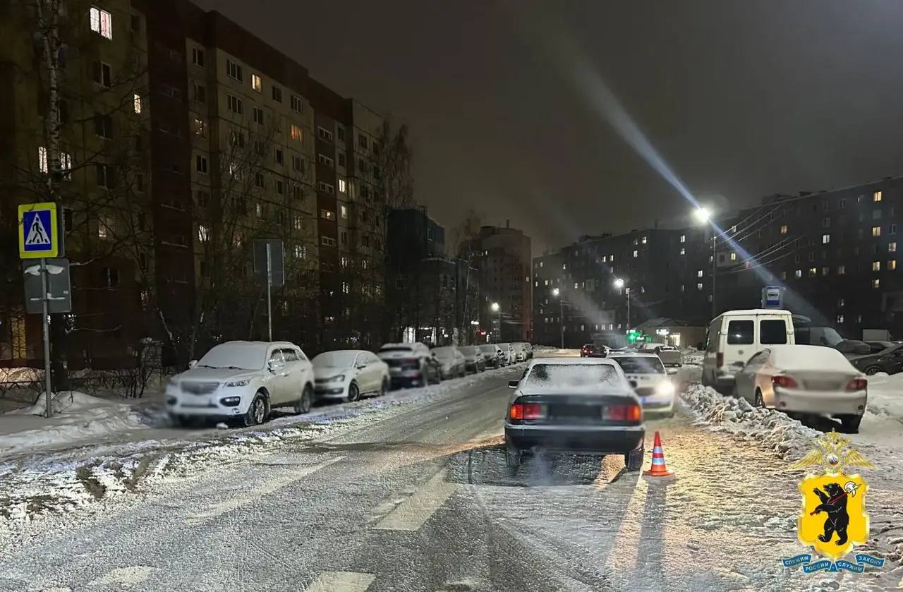 В результате ДТП в Ярославле за сутки пострадали два пешехода