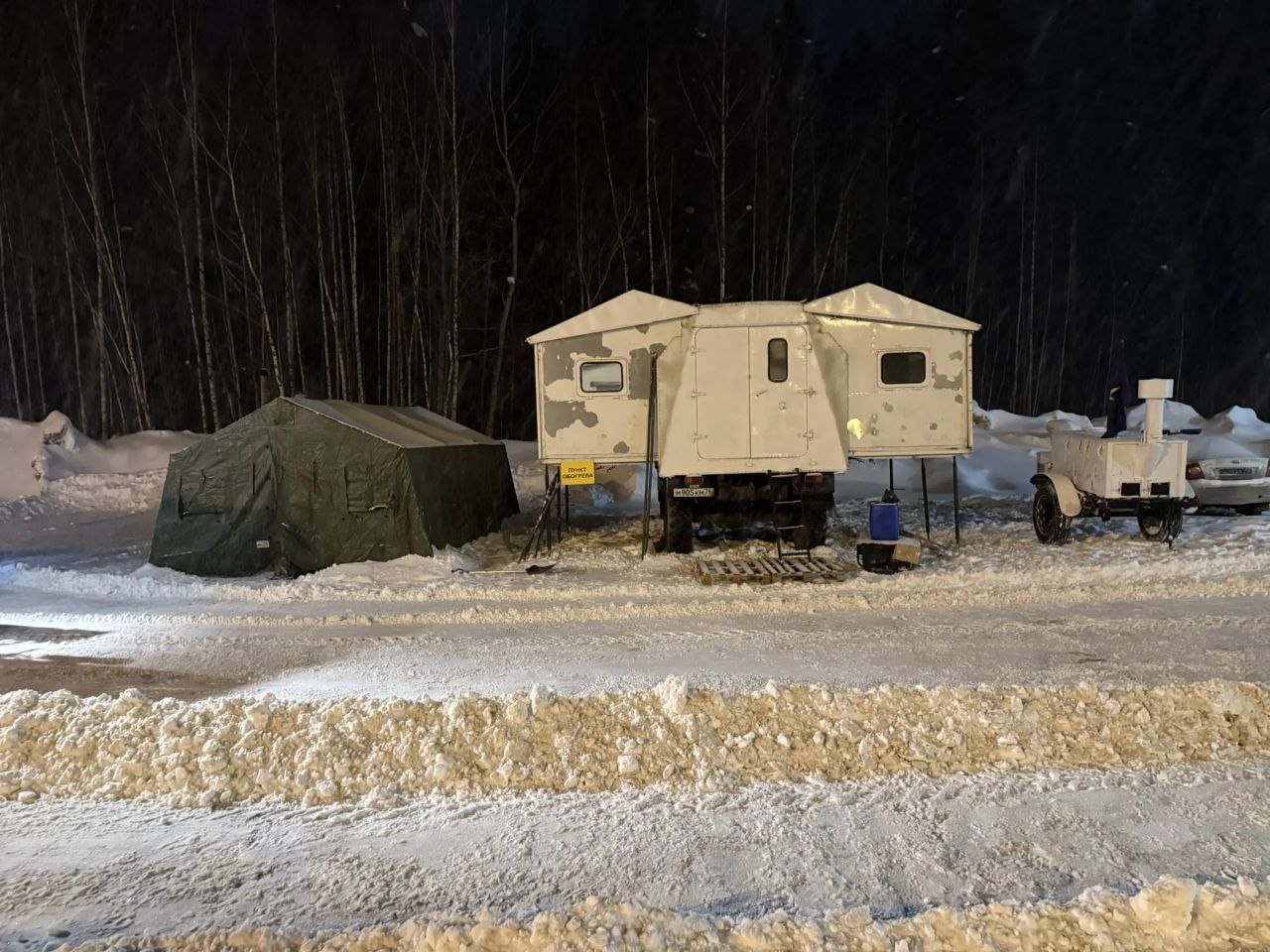 ​Ситуация на трассе М8 у Переславля-Залесского – на контроле оперативных служб