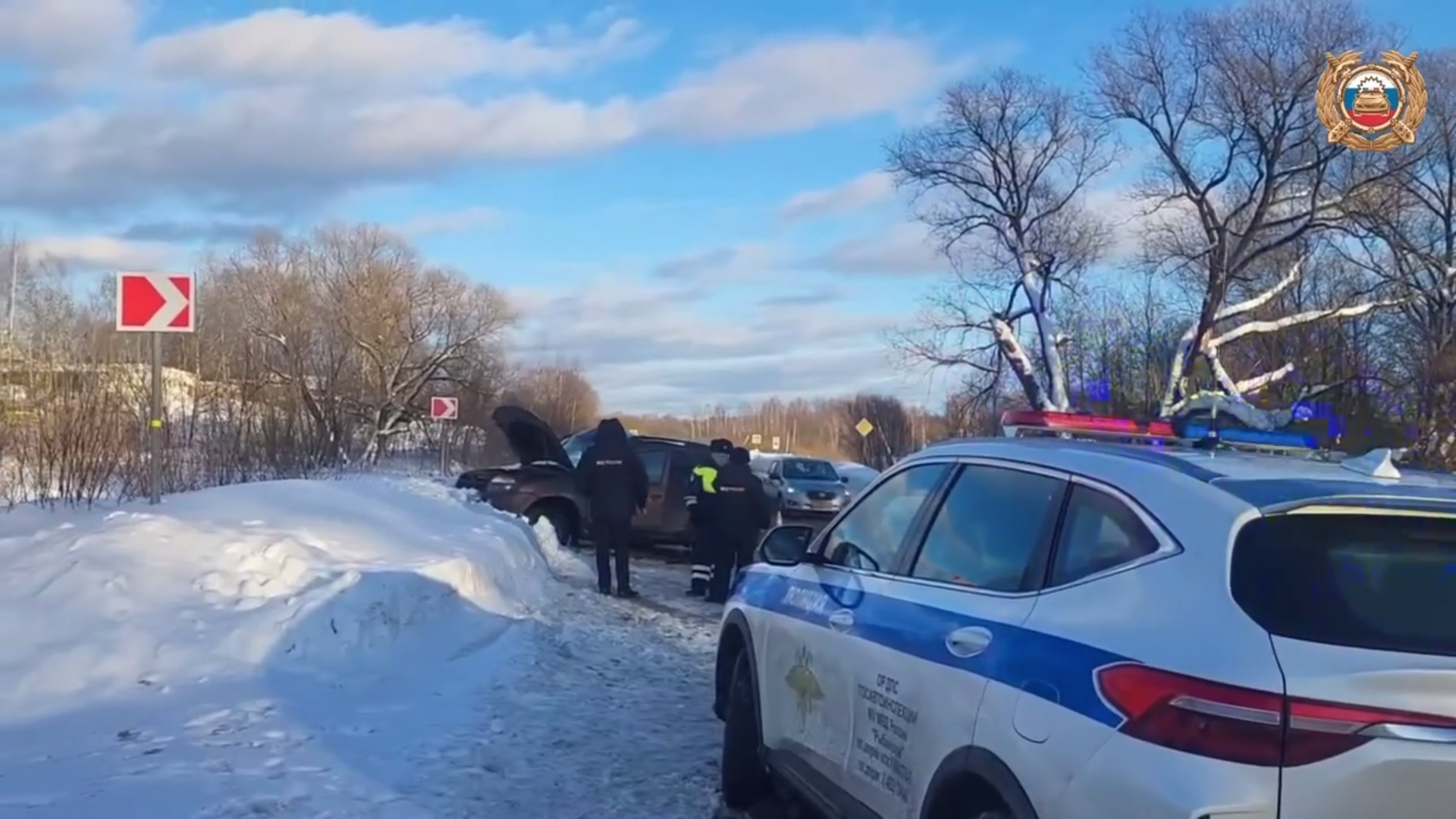 В Ярославской области при столкновении двух автоледи погиб человек, трое госпитализированы