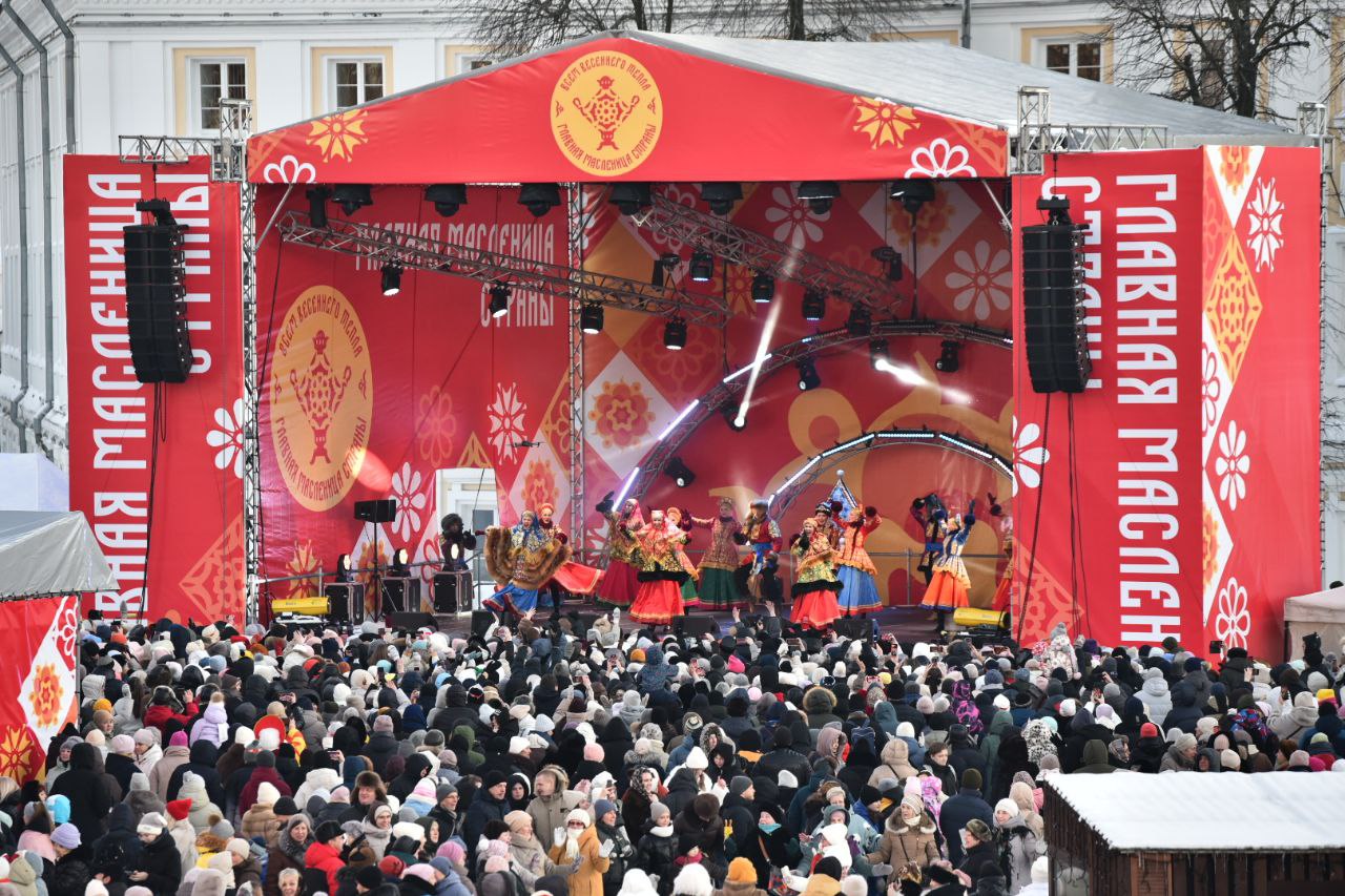 ​Около ста тысяч человек приняли участие в мероприятиях масленичной недели в Ярославской области