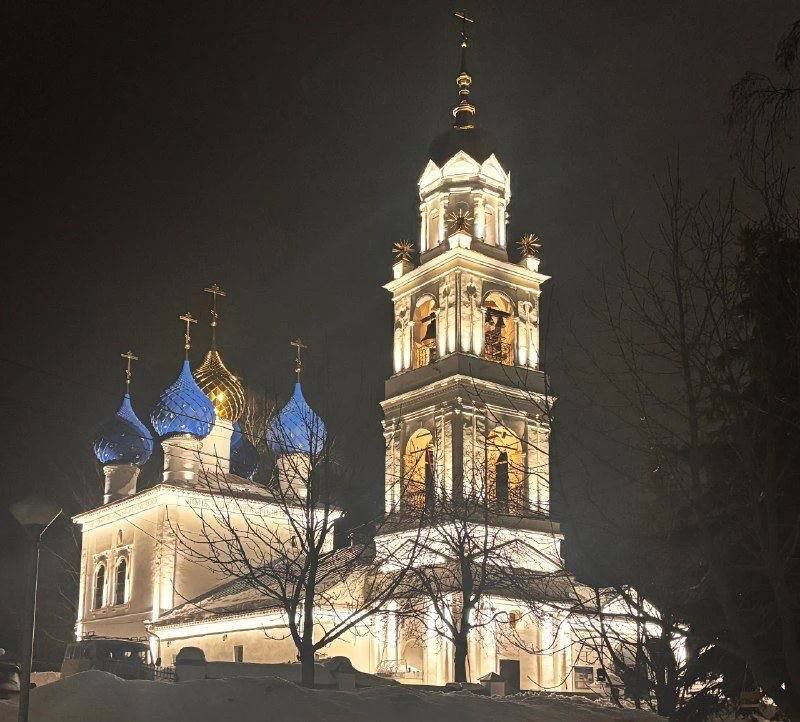 «Россети Центр» смонтировали художественную подсветку уникальных храмов в Ярославской области
