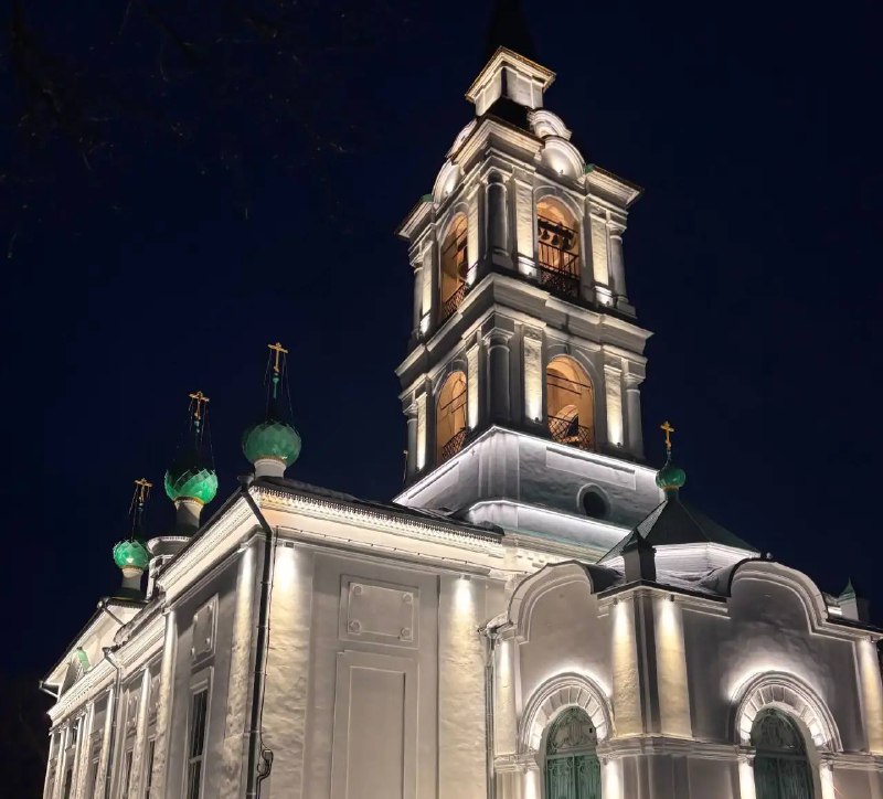 «Россети Центр» смонтировали художественную подсветку уникальных храмов в Ярославской области