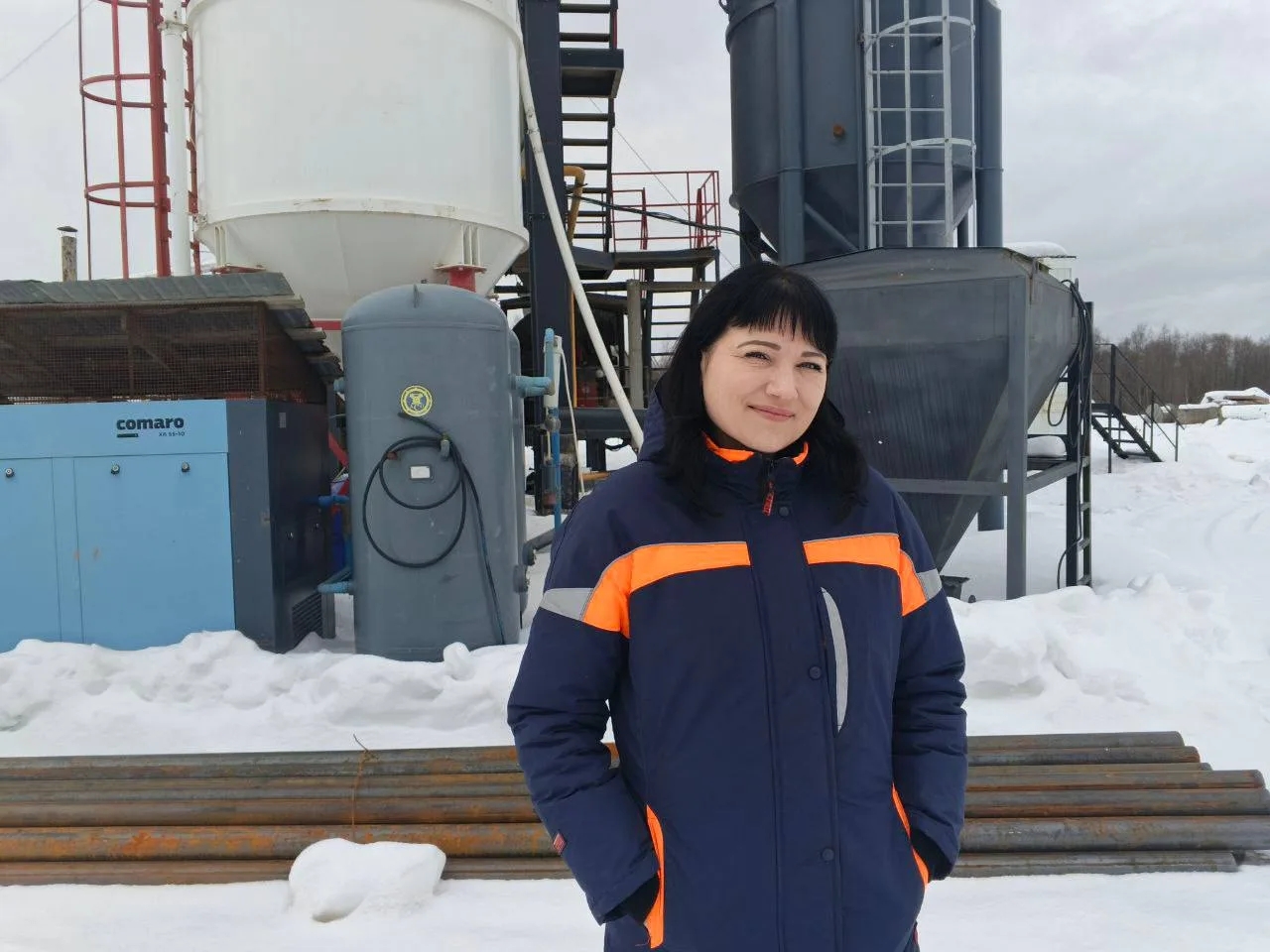 Женщины-дорожницы вносят вклад в реализацию нацпроекта в регионе