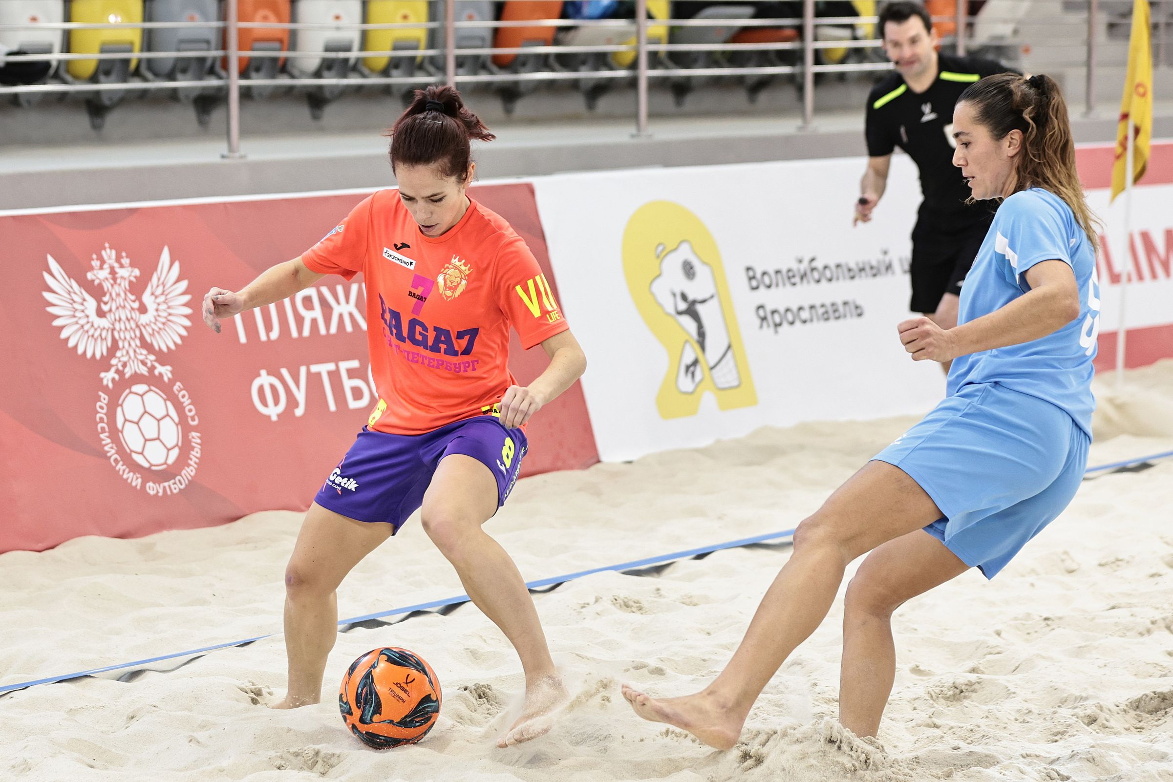 ​Кубок России по пляжному футболу среди женских команд впервые прошел в Ярославле