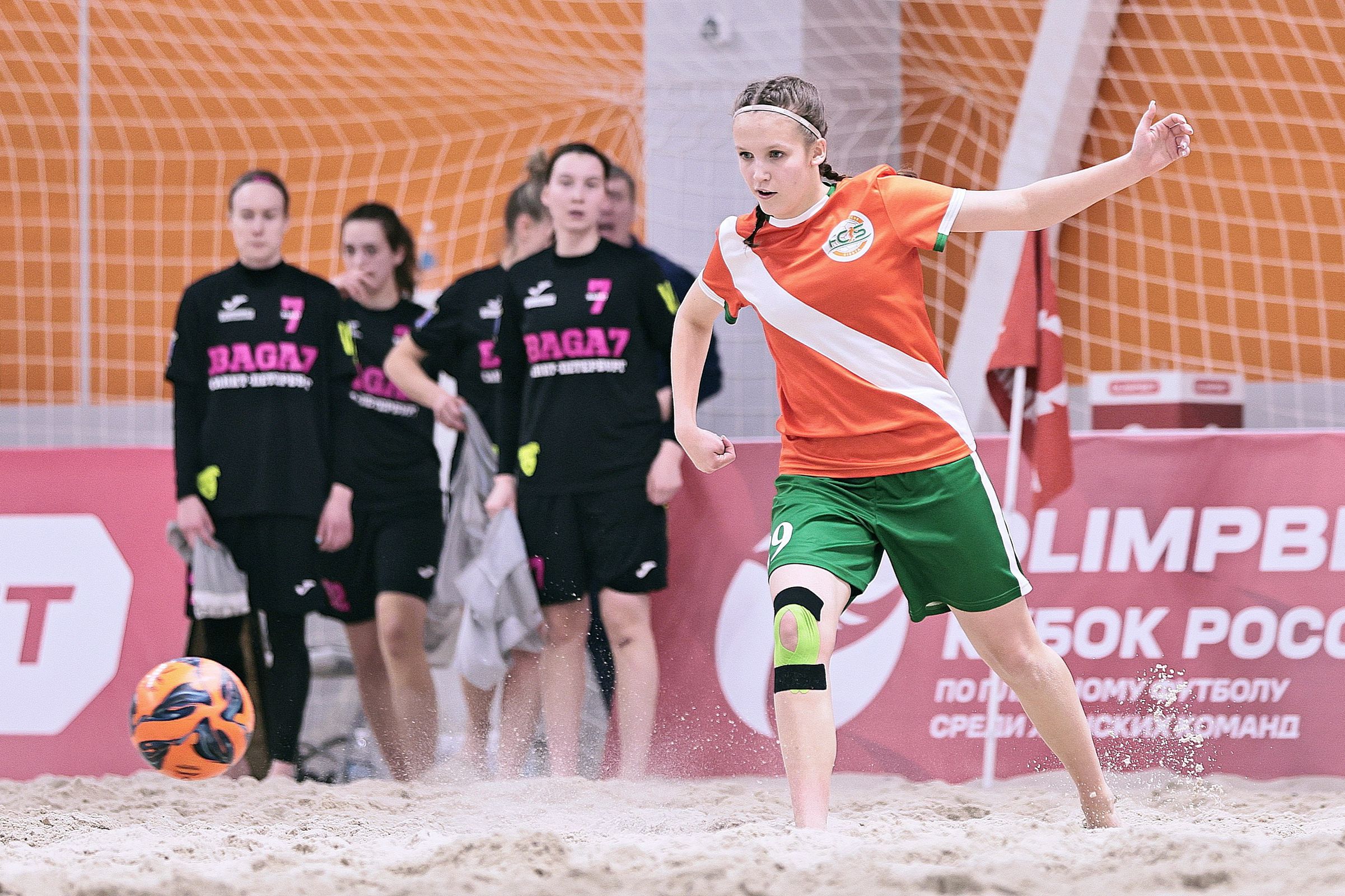 ​Кубок России по пляжному футболу среди женских команд впервые прошел в Ярославле