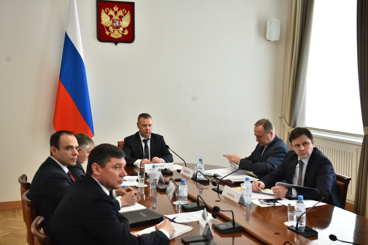 ​Михаил Евраев доложил Игорю Щеголеву о готовности региона к паводковому периоду