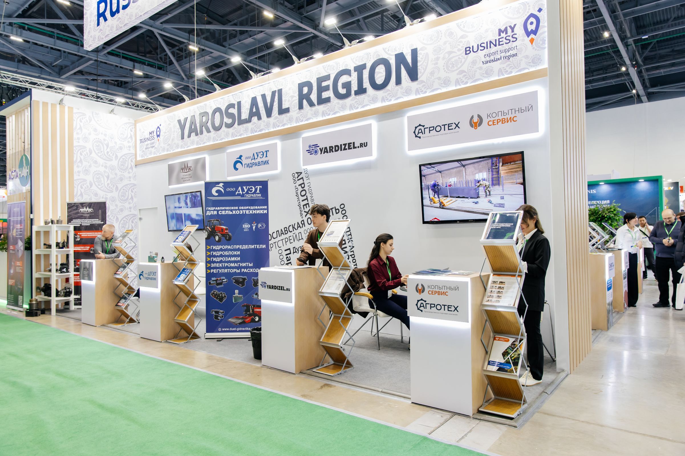 ​Ярославские производители представили свою продукцию на международной выставке в Астане