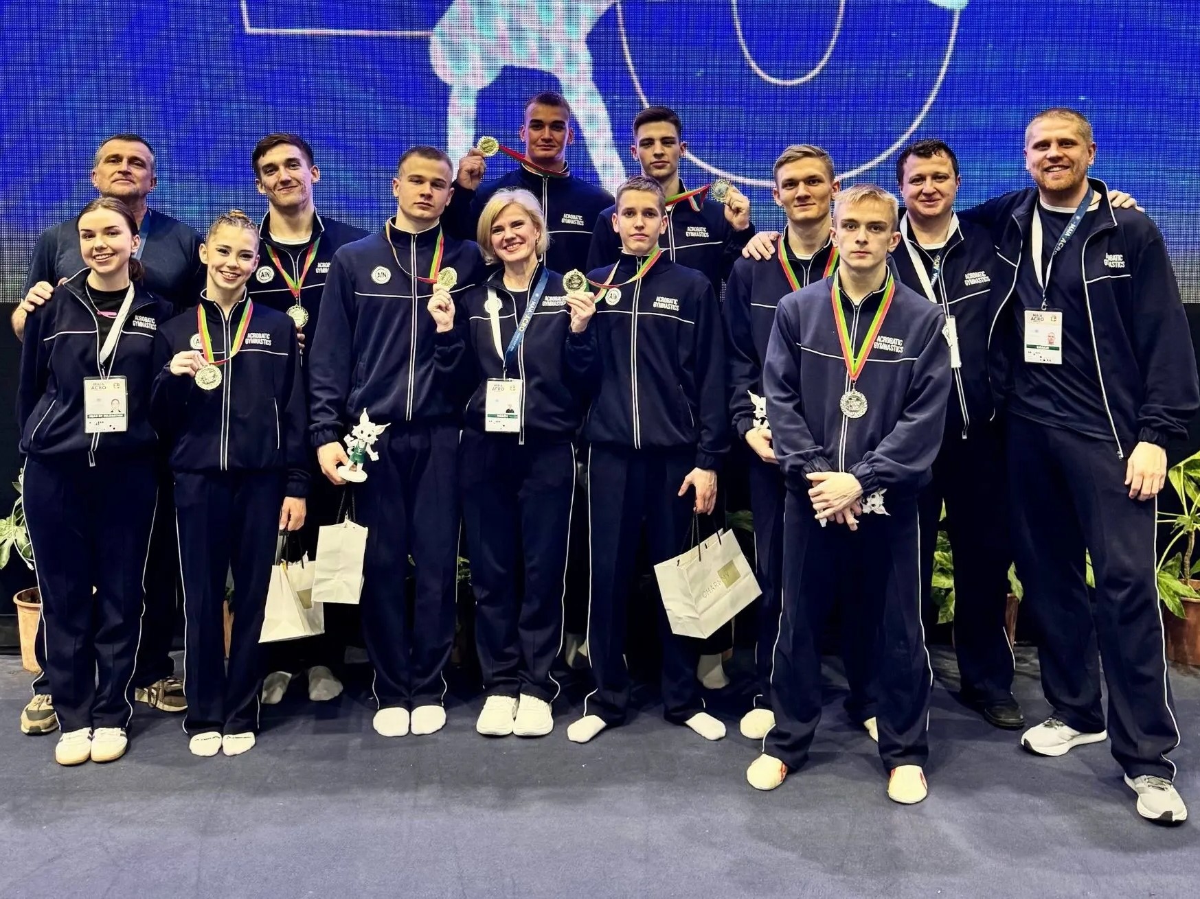 ​Ярославские акробаты стали победителями первого этапа Кубка мира