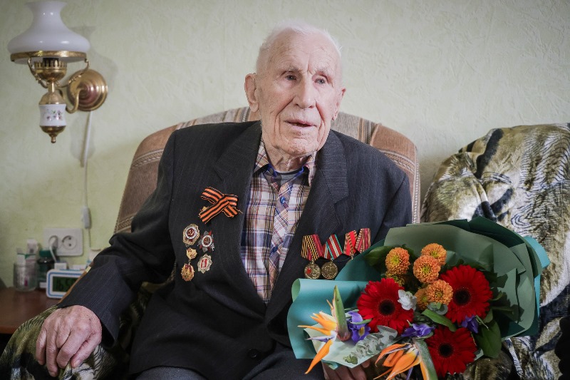 Ветеран Великой Отечественной войны из Рыбинска отметил вековой юбилей