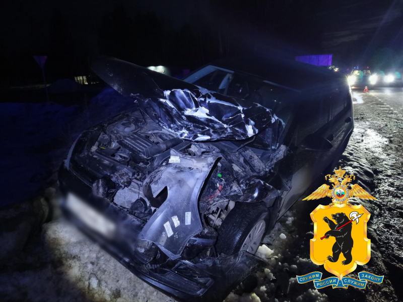 В ДТП в Ярославской области пострадал мужчина и ребенок