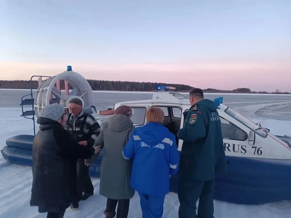 Спасатели помогли врачам в спасении жизни пенсионерки из деревни Ярославской области