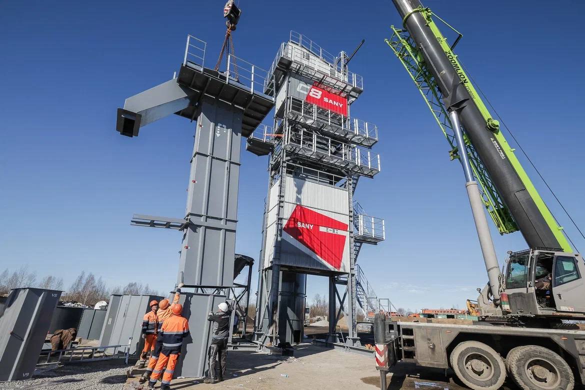 В Рыбинске приступили к строительству асфальтового завода