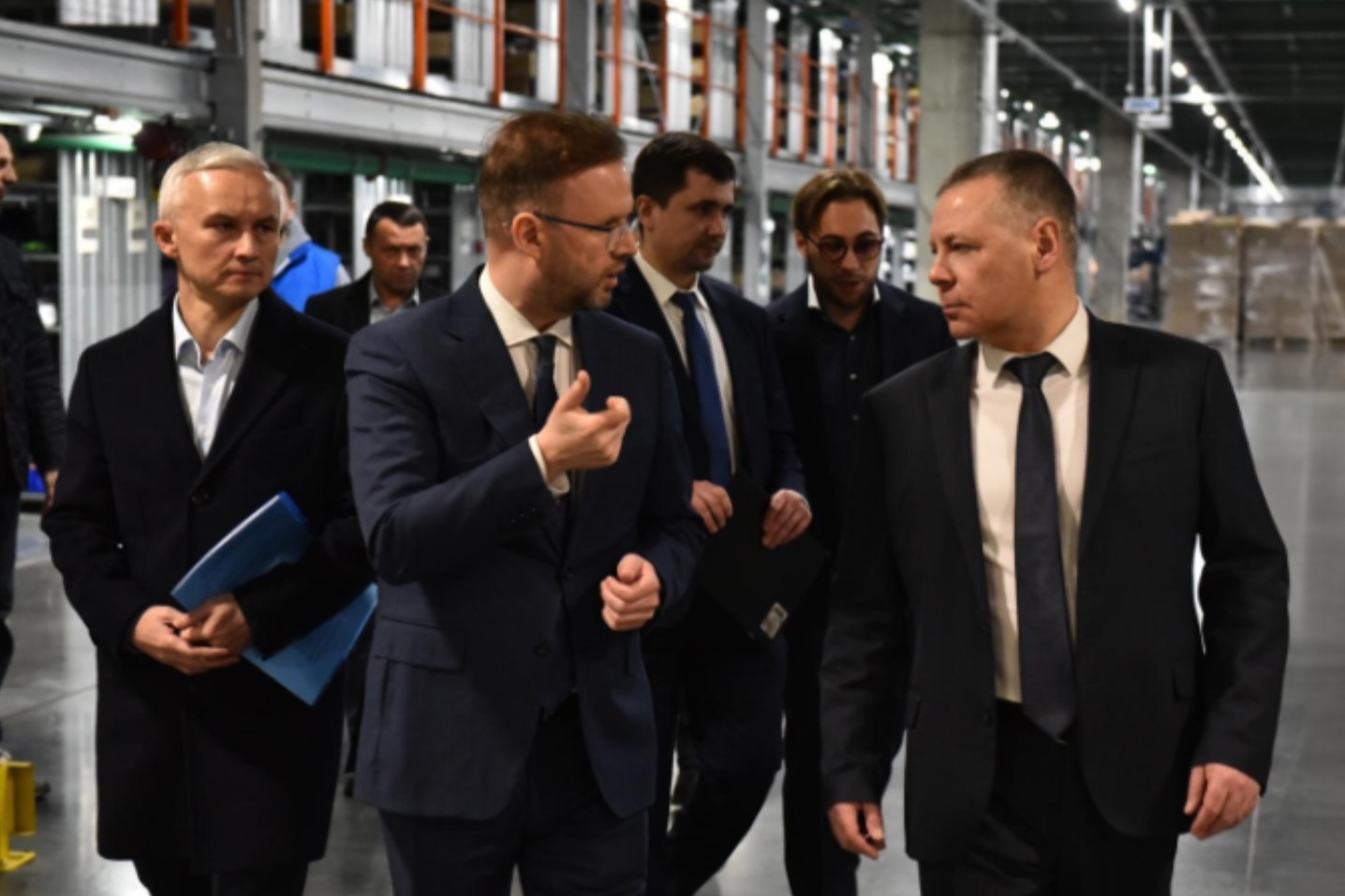 ​Михаил Евраев принял участие в запуске финальных очередей логистического комплекса маркетплейса