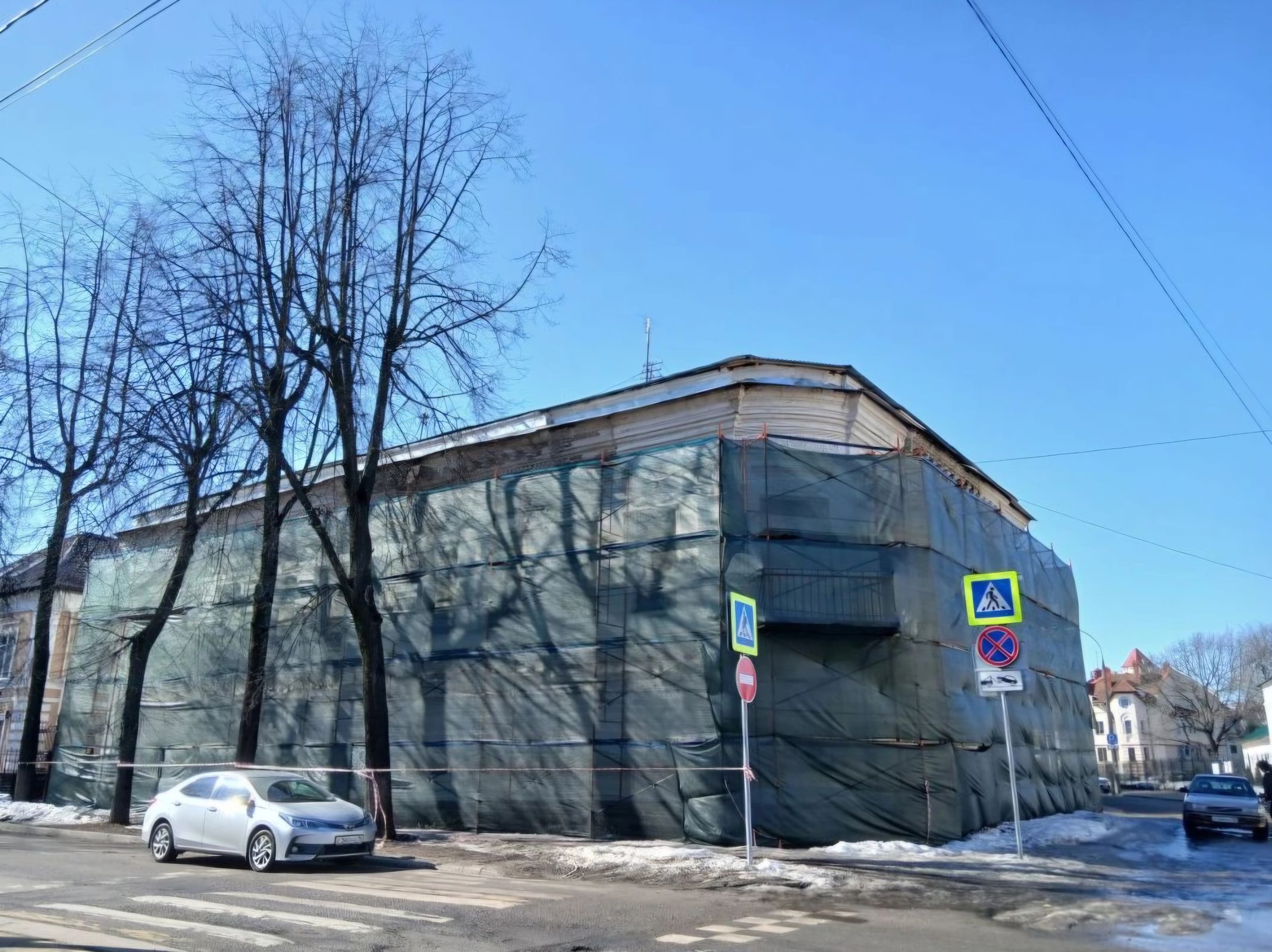 ​В Ярославле восстанавливают исторический дом Дунаевых