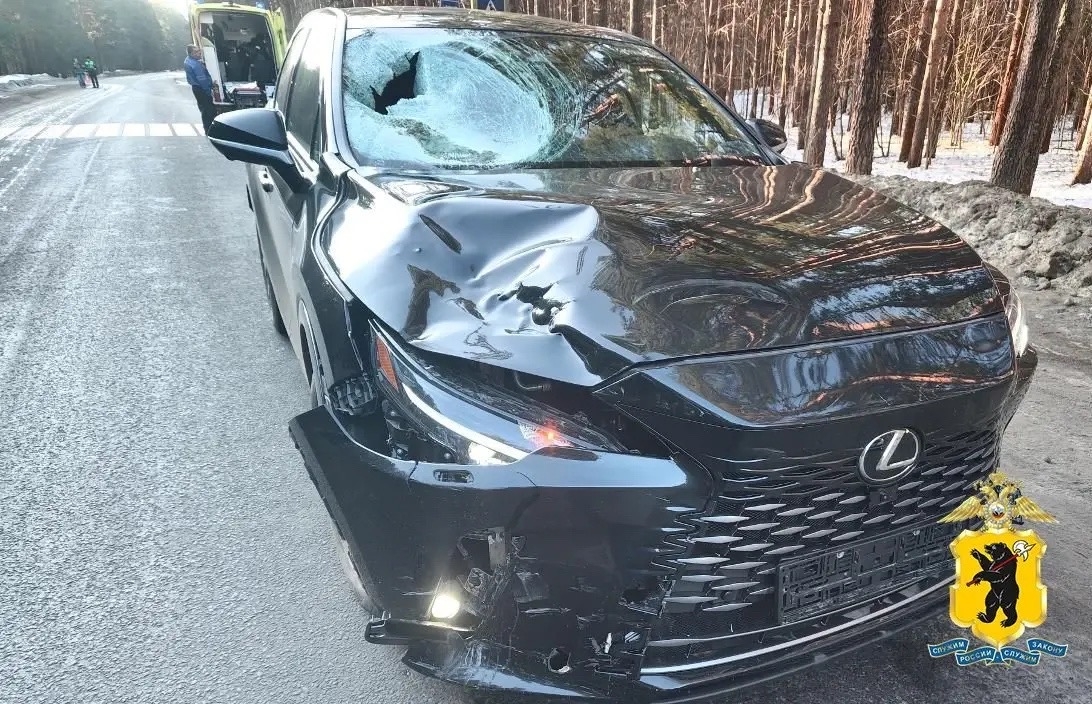 Под Ярославлем водитель иномарки сбил велосипедиста