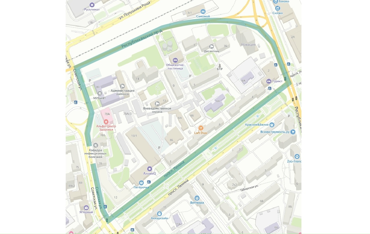 В центре Ярославля планируют создать два парковочных пространства