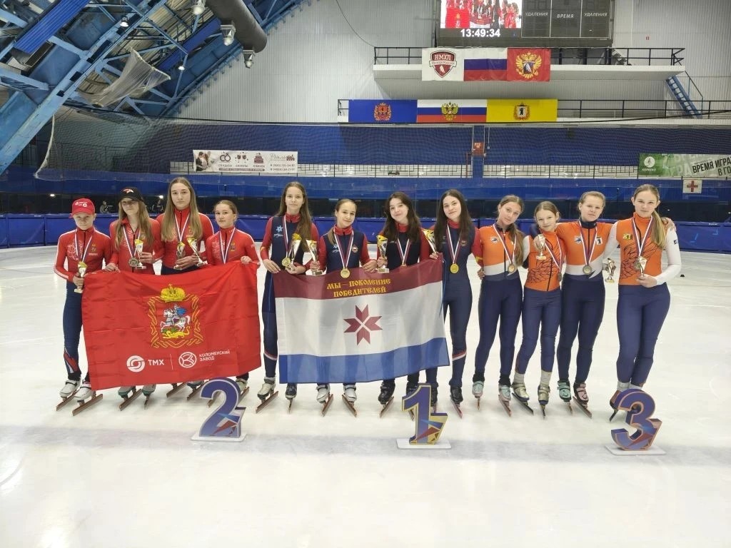 ​Всероссийские соревнования по конькобежному спорту прошли в Рыбинске