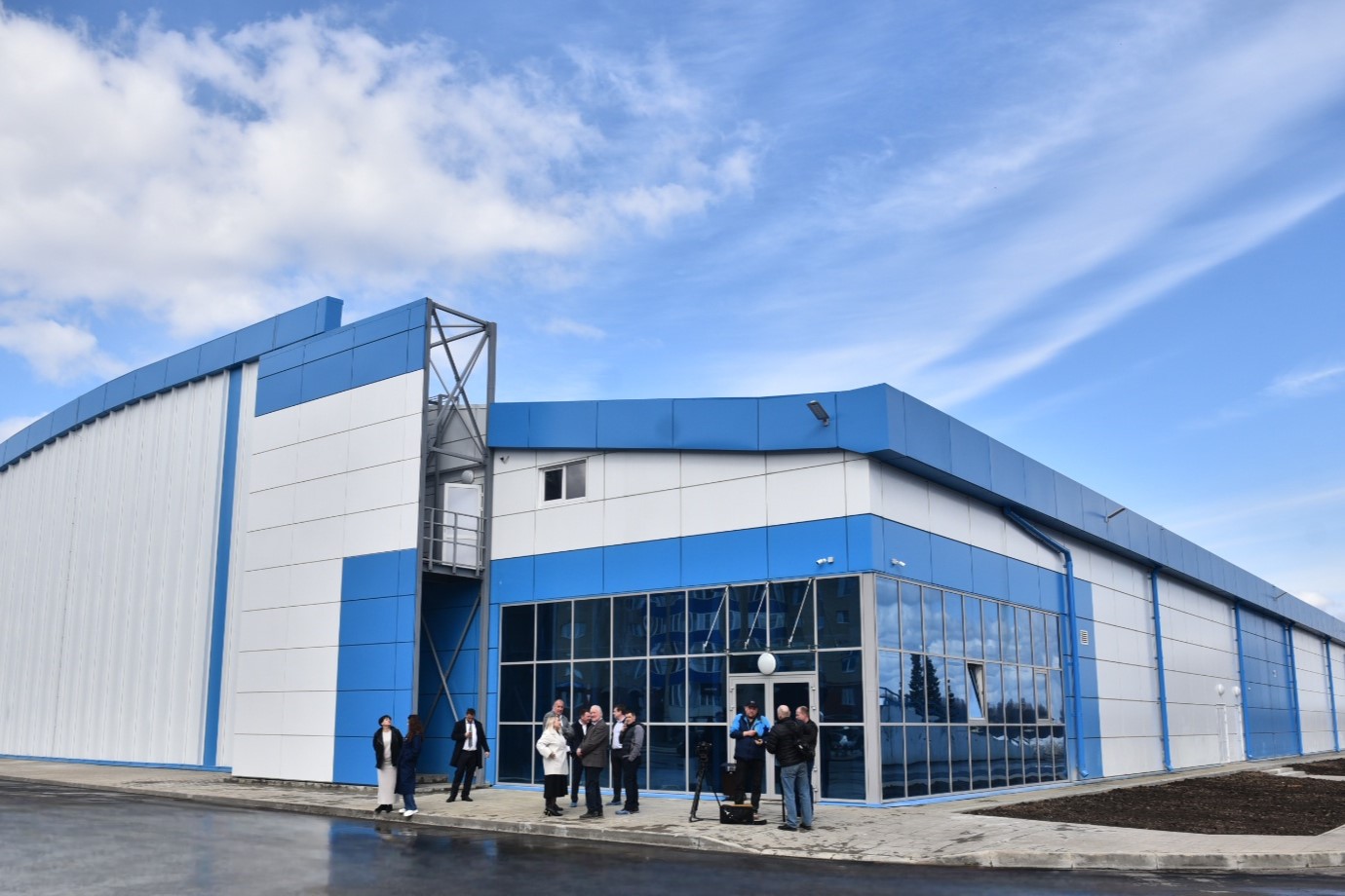 В Рыбинске открыли новую ледовую арену