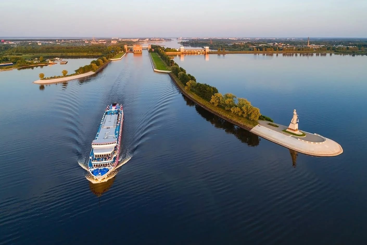 Первые в этом году суда пройдут через Рыбинский шлюз 24 апреля