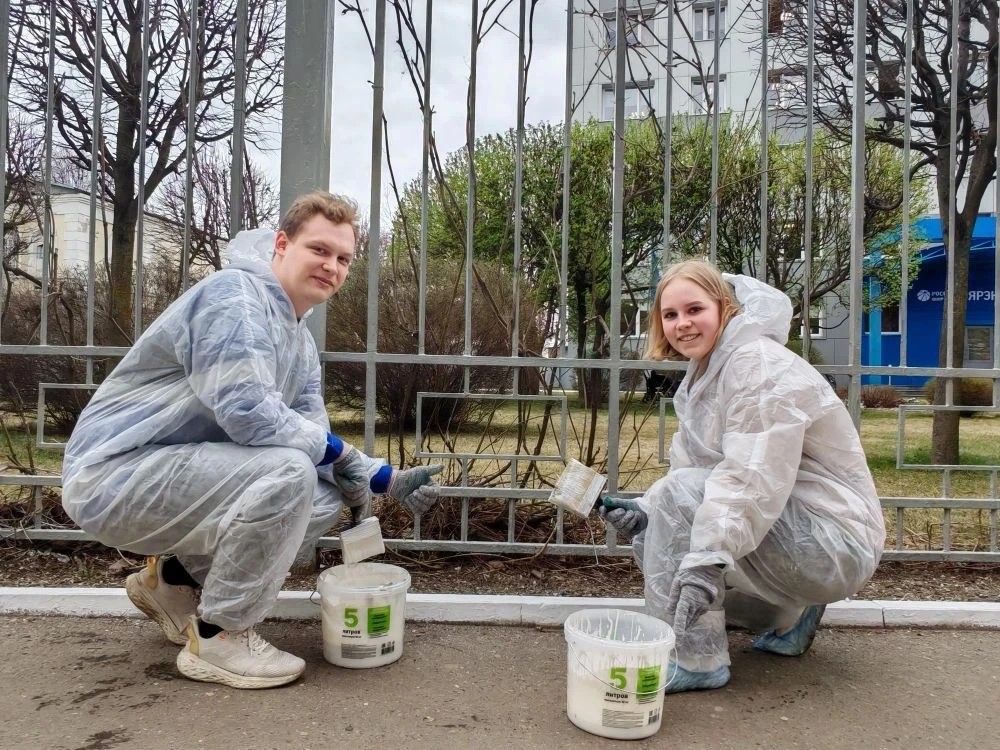 В ярославском филиале «Россети Центр» прошел день весеннего благоустройства