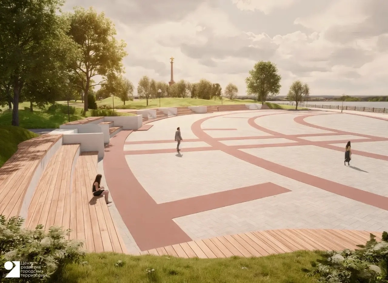 В Ярославле летом благоустроят амфитеатр на Стрелке