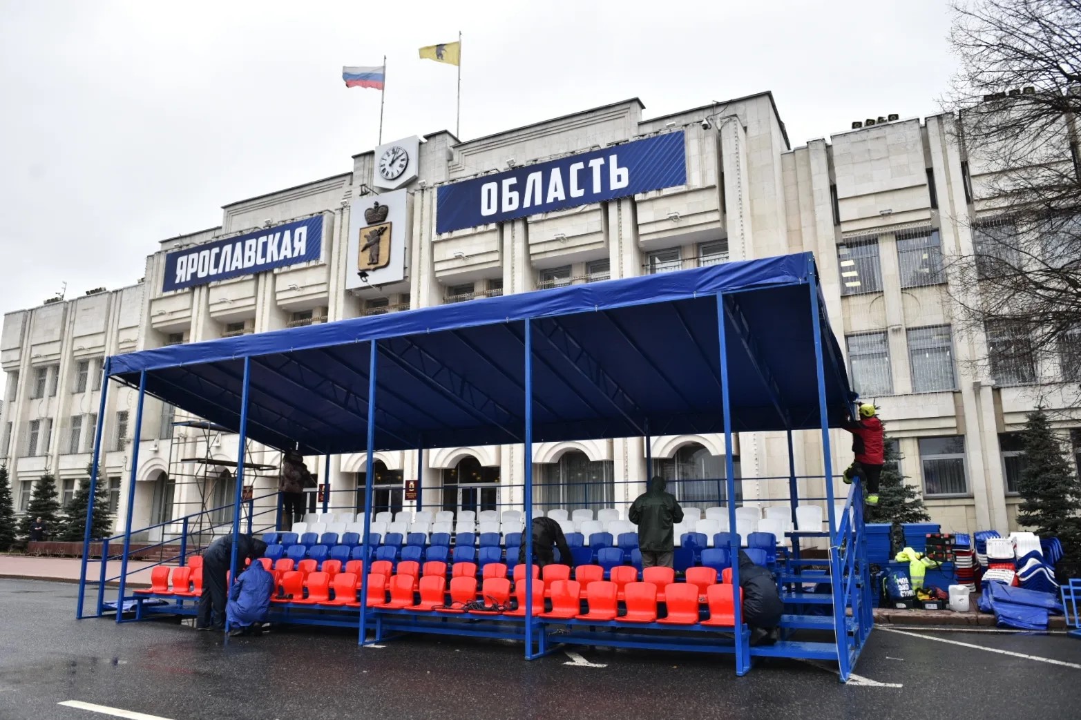 Большая фан-зона «Локомотива» организована на Советской площади в Ярославле