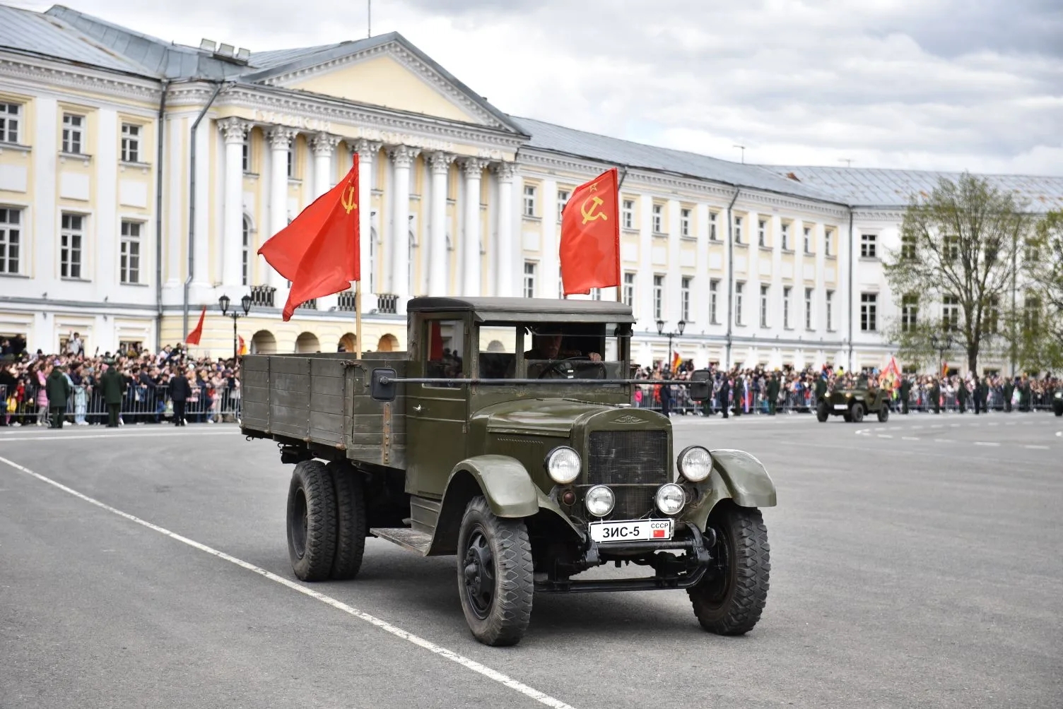 ​«Машины Победы» проедут по улицам Ярославля 9 Мая