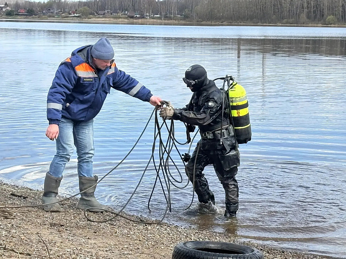В Ярославле водолазы начали обследовать дно Волги у пляжей