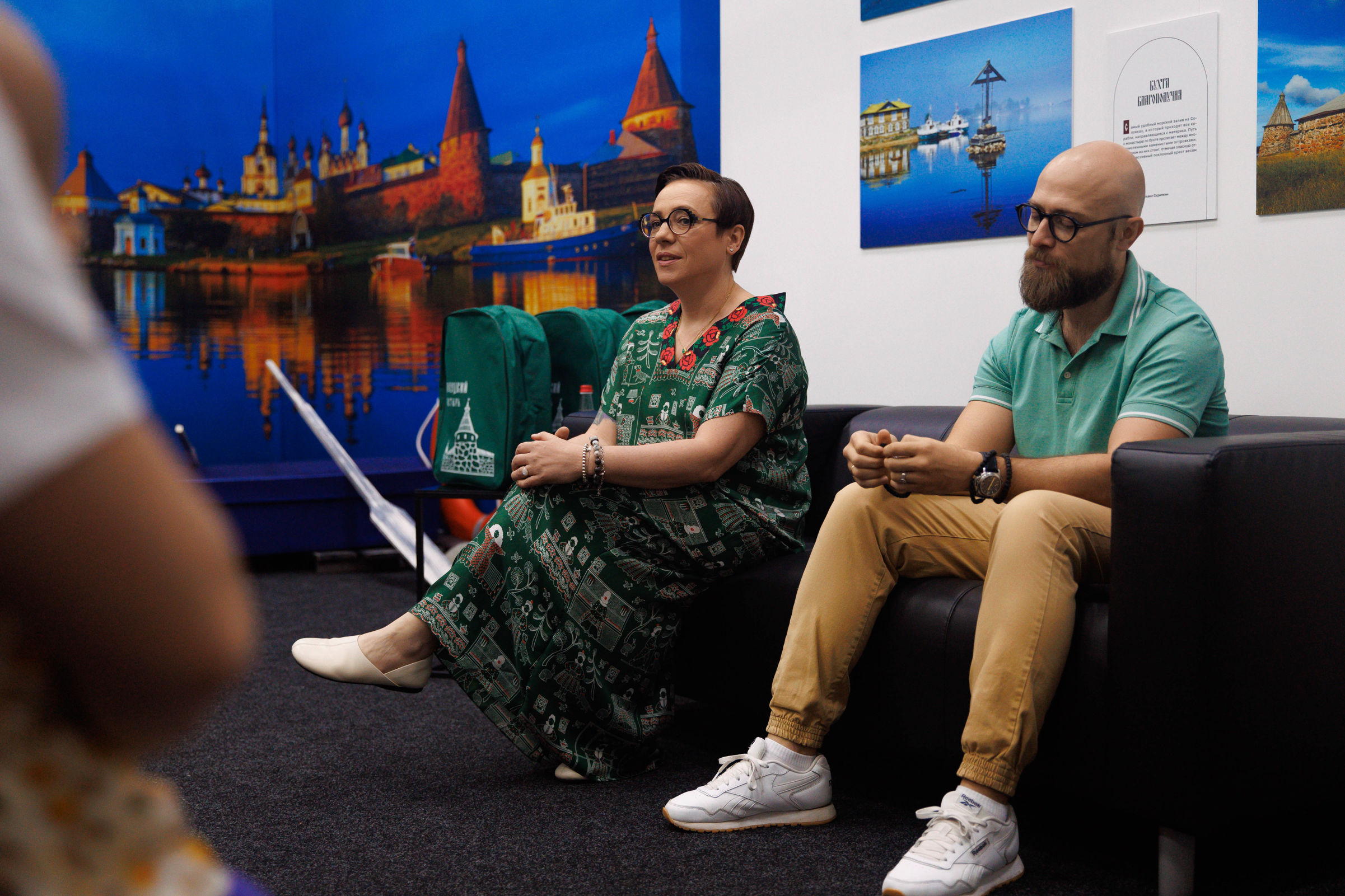 Тутта Ларсен провела встречи с молодежью в рамках «Дней Соловков» в Ярославле