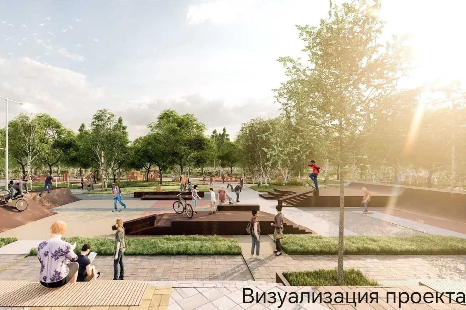 Началось строительство скейт-парка в поселке Красные Ткачи под Ярославлем