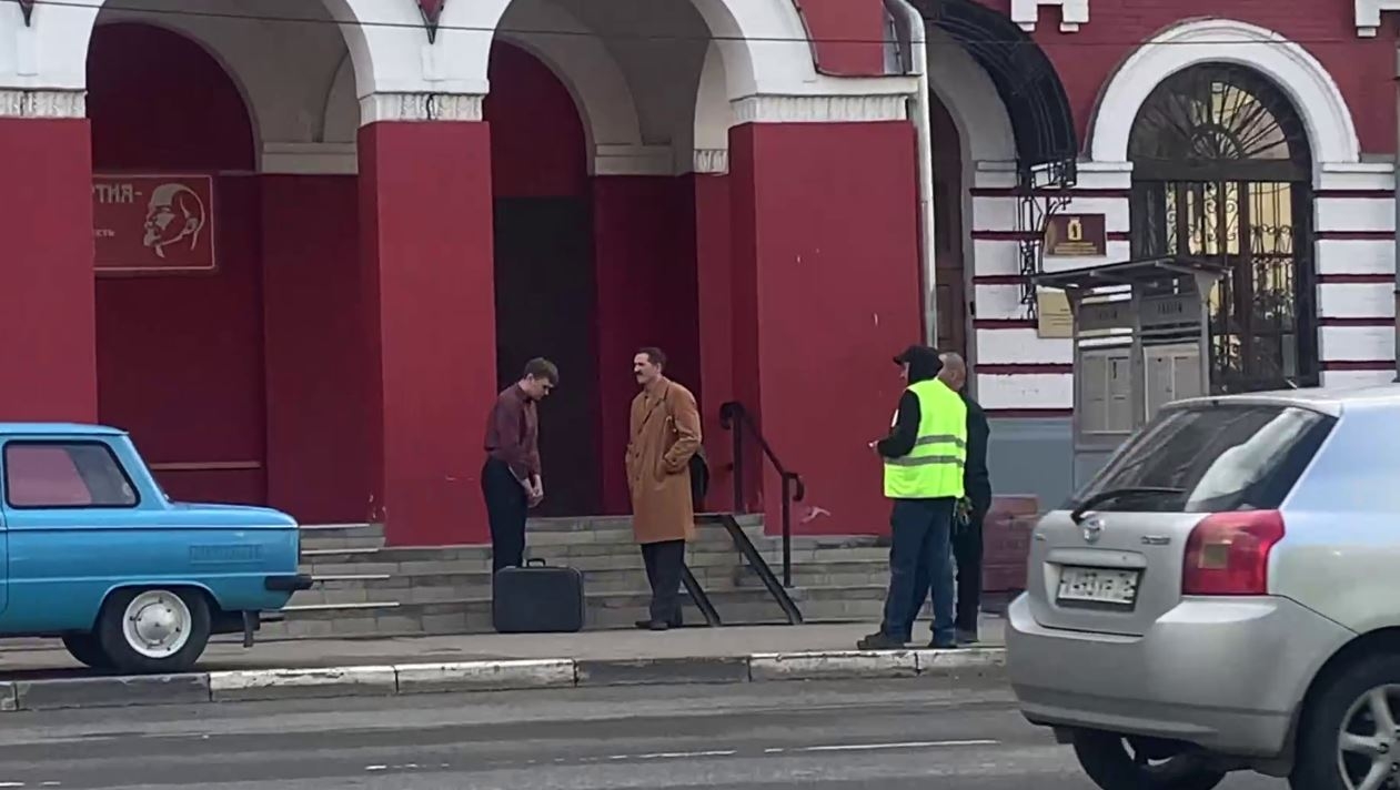 В Ярославле идут съемки детективного сериала