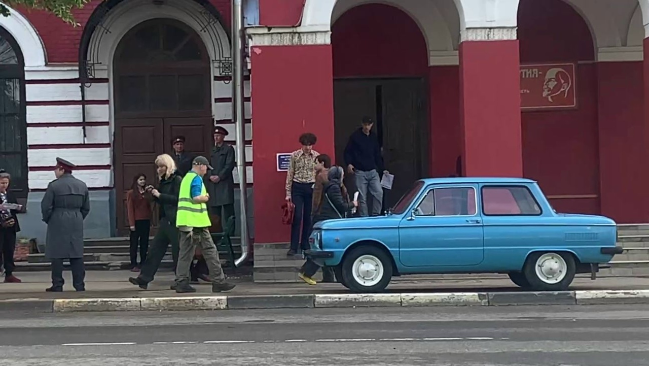 В Ярославле идут съемки детективного сериала