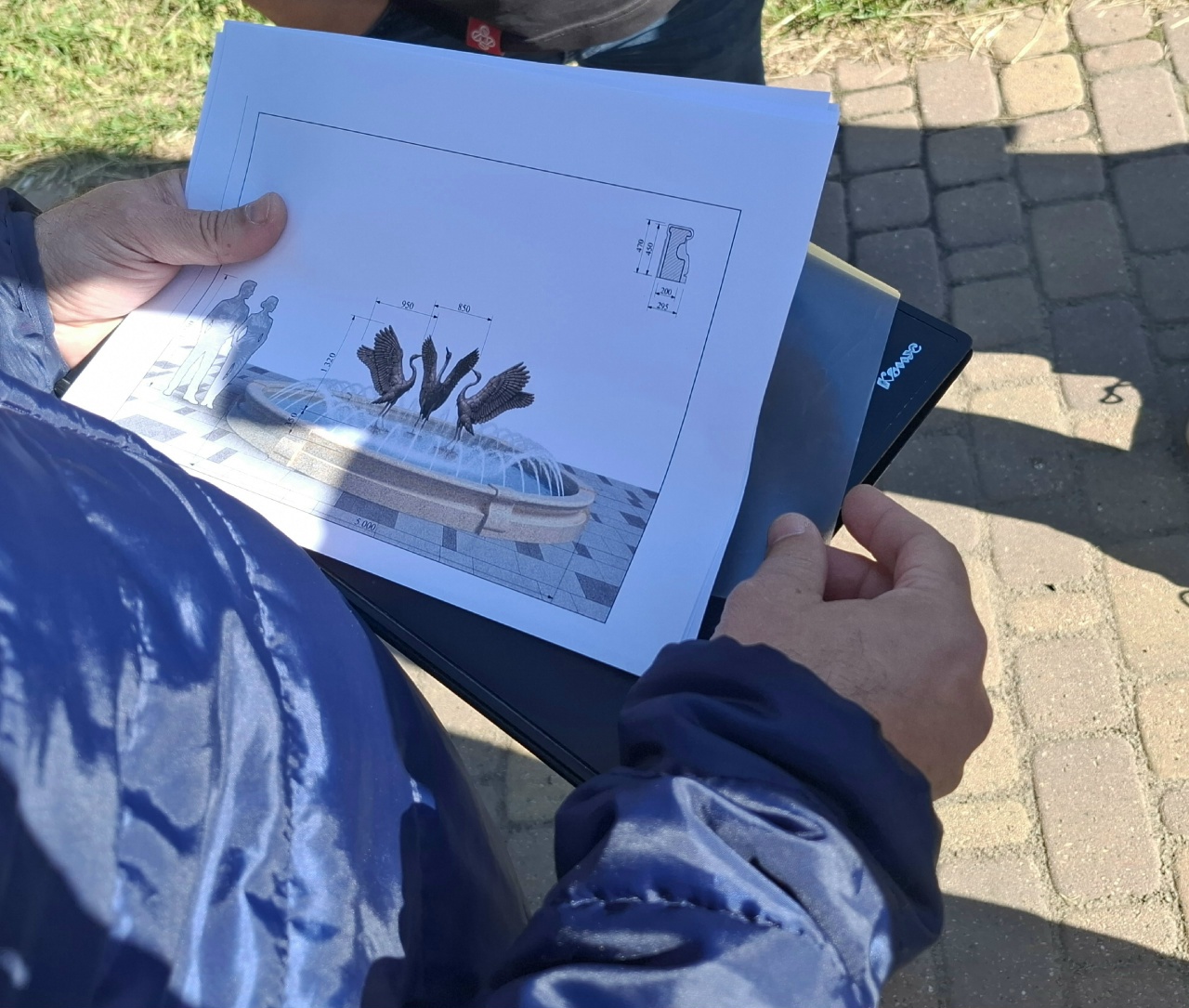 В Рыбинске определили место для фонтана с журавлями