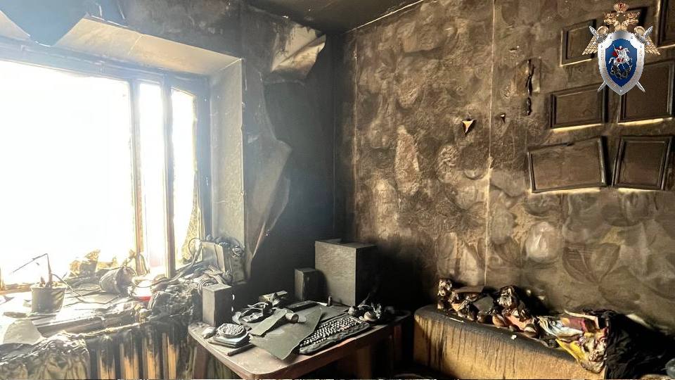 В Ярославле во время пожара погиб мужчина