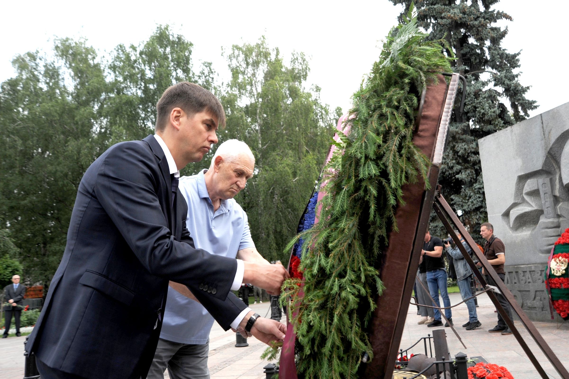 В Ярославской области проходят ​мероприятия, посвященные Дню памяти и скорби